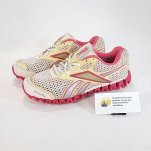 Reebok Women's Sneakers - White, Pink, Yellow